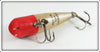 Heddon Red Head White Tiny Chugger