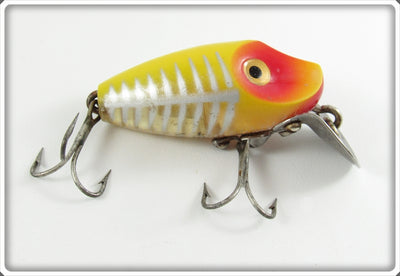 Vintage Heddon Yellow Shore Midget Digit Lure 