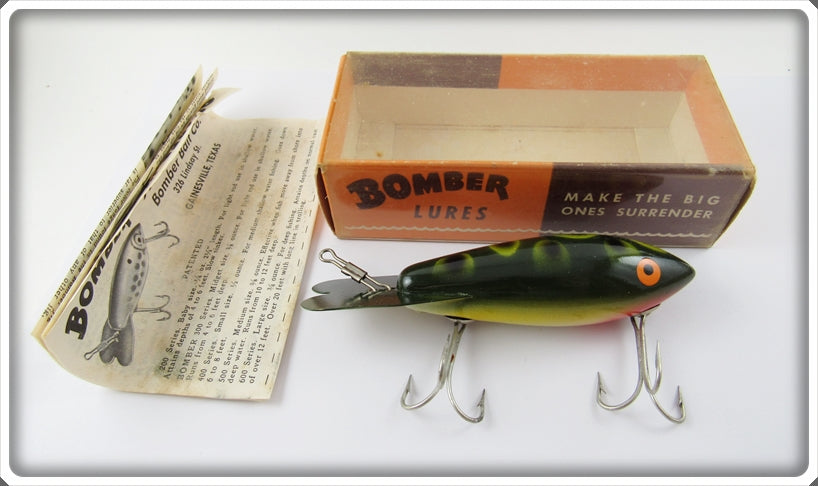 Bomber Bait Co Frog Spot Model 600 In Correct Box 611