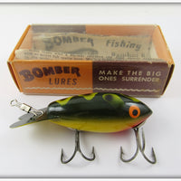 Vintage Bomber Bait Co Frog Spot Model 300 Lure In Correct Box 311