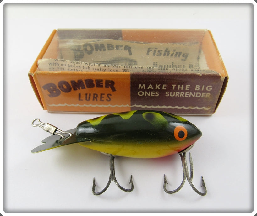 Vintage Bomber Bait Co Frog Spot Model 300 Lure In Correct Box 311