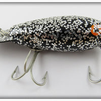 Bomber Bait Co Black Silver Flakes Model 500 In Correct Box 516