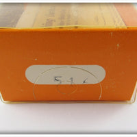 Bomber Bait Co Black Silver Flakes Model 500 In Correct Box 516