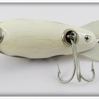 Bomber Bait Co White Black Shadow Stripe Model 500 In Correct Box 508