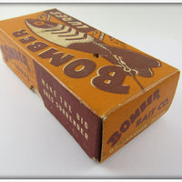 Bomber Bait Co White Black Shadow Stripe Model 500 In Correct Box 508