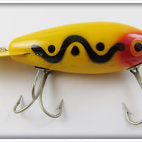 Bomber Bait Co Yellow Black Shadow Wave Model 500 In Box 557