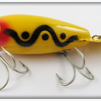 Bomber Bait Co Yellow Black Shadow Wave Model 500 In Box 557