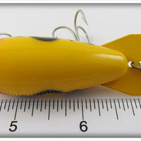 Bomber Bait Co Yellow Black Shadow Wave Model 500 In Box 557