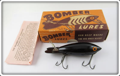 Bomber Bait Co Black Model 500 In Correct Box 502