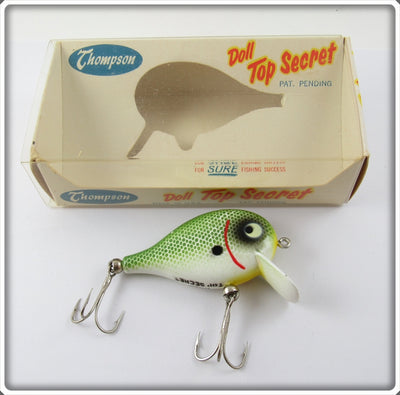 Thompson Green Scale Doll Top Secret In Correct Box TS25