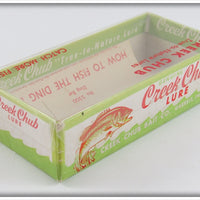 Creek Chub Frog Spinning Darter In Box