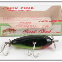 Vintage Creek Chub Frog Spinning Injured Minnow Lure In Box