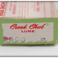 Creek Chub Frog Spinning Injured Minnow In Box