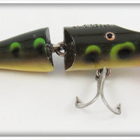 Vintage Creek Chub Frog Jointed Spinning Pikie Lure