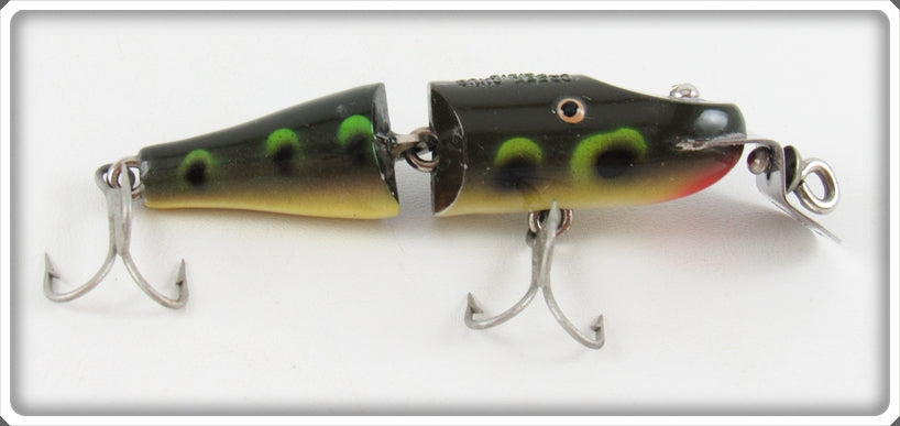 Vintage Creek Chub Frog Jointed Spinning Pikie Lure