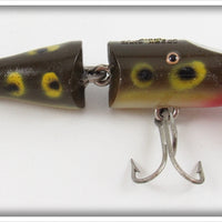 Vintage Creek Chub Frog Jointed Spinning Pikie Lure