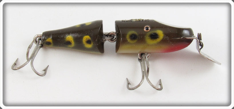 Vintage Creek Chub Frog Jointed Spinning Pikie Lure