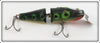 Vintage Creek Chub Frog Jointed Spinning Pikie Lure