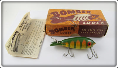 Bomber Bait Co Yellow Perch Model 400 In Correct Box 407