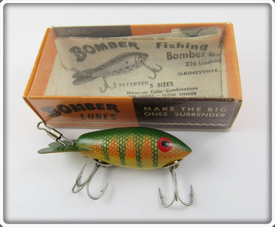 Bomber Bait Co Yellow Perch Model 200 In Correct Box 207