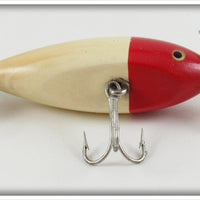 Creek Chub Red & White Spinning Injured Minnow In Box