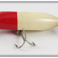 Creek Chub Red & White Spinning Injured Minnow In Box