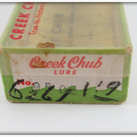 Creek Chub Red & White Spinning Injured Minnow In Box