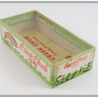 Creek Chub Red & White Spinning Injured Minnow In Box