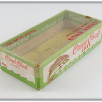 Creek Chub Red & White Spinning Injured Minnow In Box