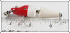 Creek Chub Red & White Jointed Spinning Pikie In Box