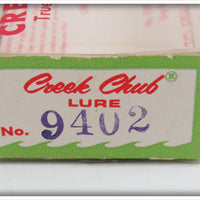 Creek Chub Red & White Jointed Spinning Pikie In Box