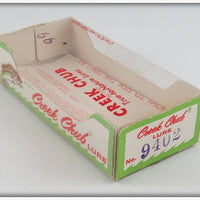 Creek Chub Red & White Jointed Spinning Pikie In Box