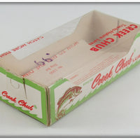 Creek Chub Red & White Jointed Spinning Pikie In Box