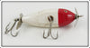 Vintage Creek Chub Red & White Spinning Injured Minnow Lure