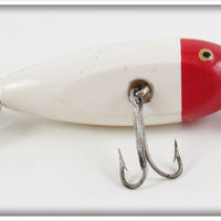 Creek Chub Red & White Spinning Injured Minnow In Box