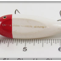 Creek Chub Red & White Spinning Injured Minnow In Box