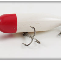 Creek Chub Red & White Spinning Injured Minnow In Box