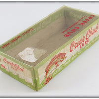 Creek Chub Red & White Spinning Injured Minnow In Box