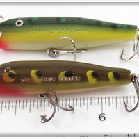 Creek Chub Frog Spinning Darter Pair