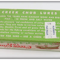 Creek Chub Frog Spinning Plunker In Box