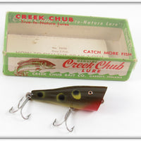 Vintage Creek Chub Frog Spinning Plunker Lure In Box