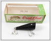 Vintage Creek Chub Solid Black Ultra Light Plunker In Box