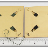 B.F. Gladding & Co Cane Pole Line Pair On Cards