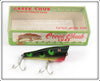 Vintage Creek Chub Frog Spinning Plunker Lure In Box