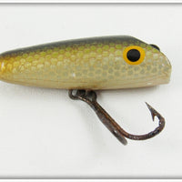 Vintage South Bend Scale Finish Green Blend Fly Oreno Lure