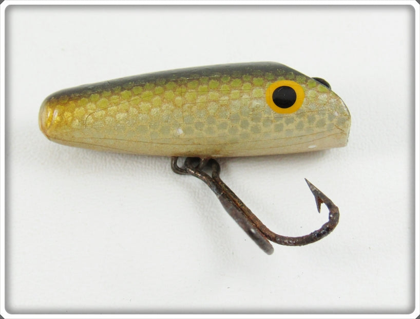 Vintage South Bend Scale Finish Green Blend Fly Oreno Lure