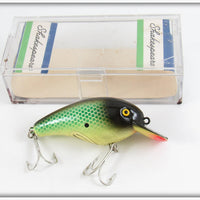 Vintage Shakespeare Green Scale Medi S Shaker Lure In Box 