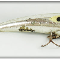 Vintage Heddon Nickel Plate Chrome Hedd Plug Lure