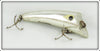 Vintage Heddon Nickel Plate Chrome Hedd Plug Lure