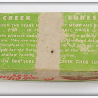 Creek Chub Silver Flash Spinning Nikie In Box